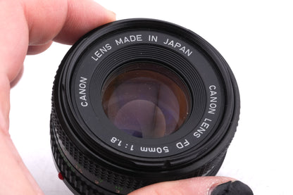 Canon 50mm f1.8 FDn