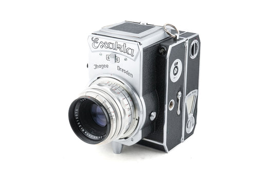Ihagee Exakta 66 (Postwar) + 80mm f2.8 Tessar T Jena