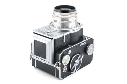 Ihagee Exakta 66 (Postwar) + 80mm f2.8 Tessar T Jena