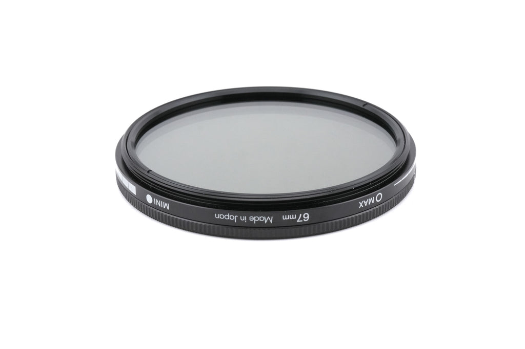 Hoya 67mm Variable Neutral Density Filter