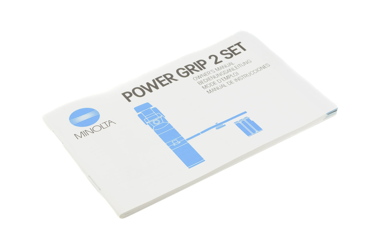 Minolta Power Grip 2 Set Instructions