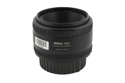Nikon 50mm f1.8 AF Nikkor D
