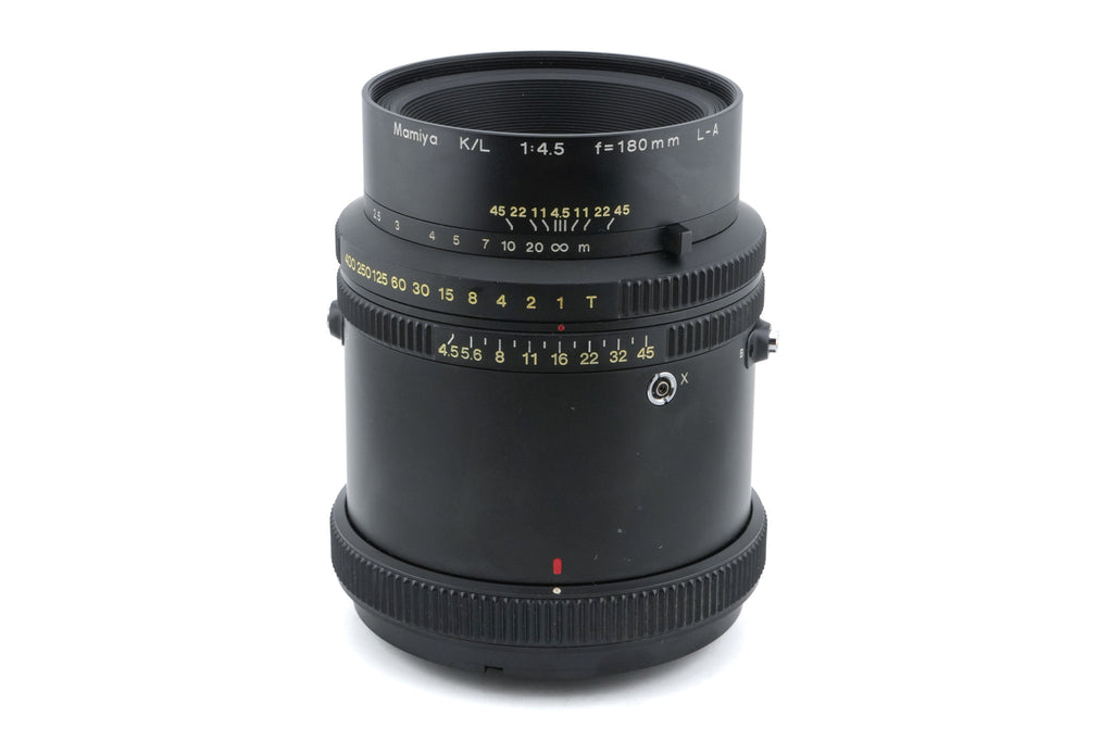 Mamiya 180mm f4.5 K/L L-A