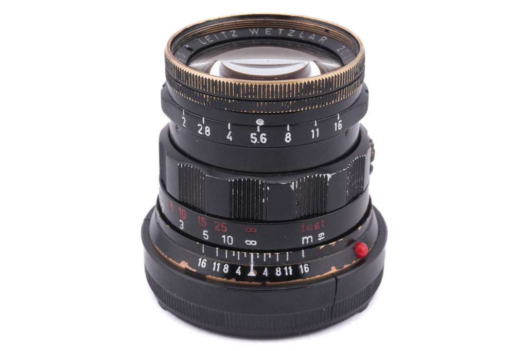 Leica 50mm f2 Summicron (Type II) (Black Paint, 11117)