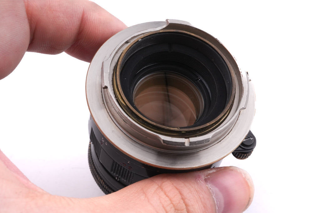 Leica 50mm f2 Summicron (Type II) (Black Paint, 11117)