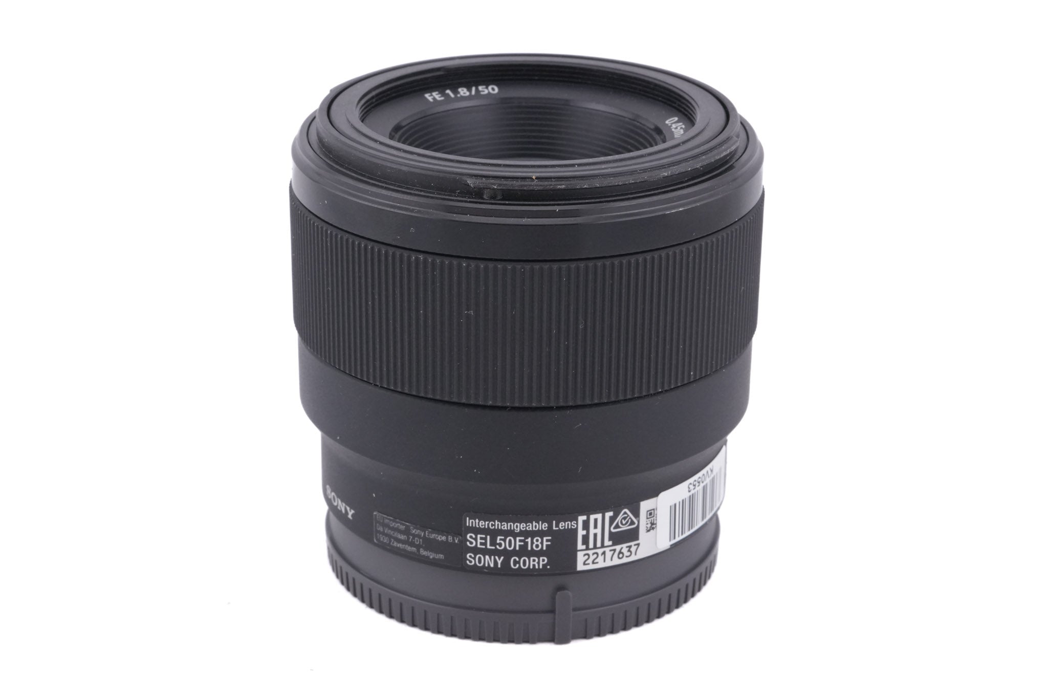 Sony 50mm f1.8 (SEL5018F)