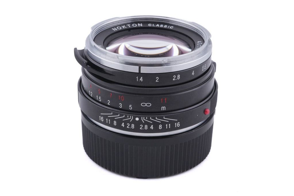 Voigtländer 40mm f1.4 Nokton Classic VM MC