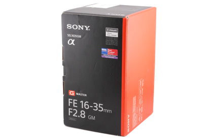 Sony 16-35mm f2.8 GM (SEL1635GM)