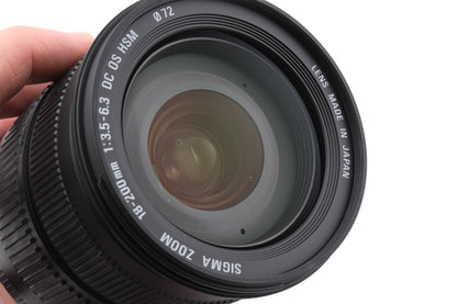 Sigma 18-200mm f3.5-6.3 DC OS