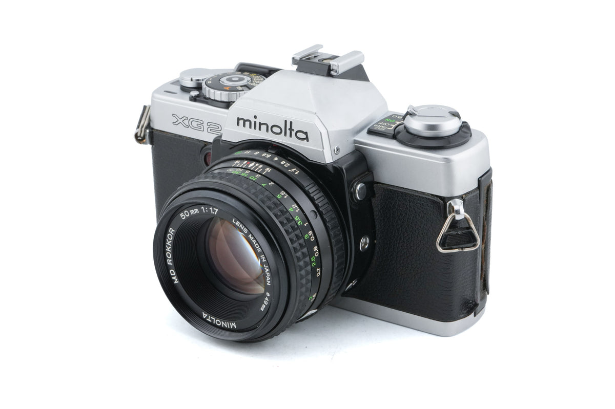 Minolta XG2 + 50mm f1.7 MD Rokkor