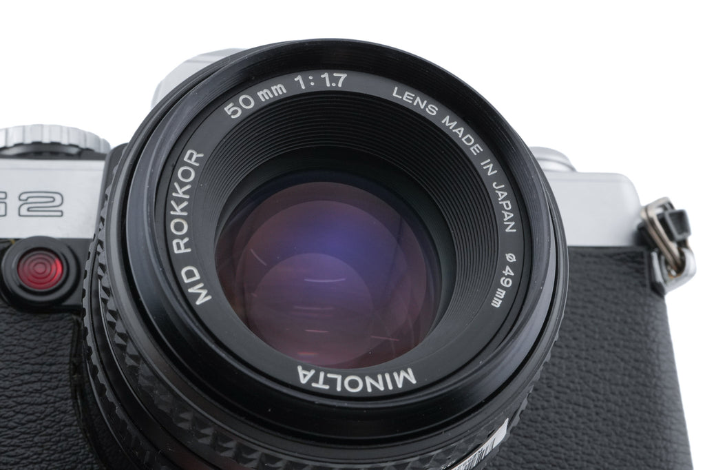 Minolta XG2 + 50mm f1.7 MD Rokkor