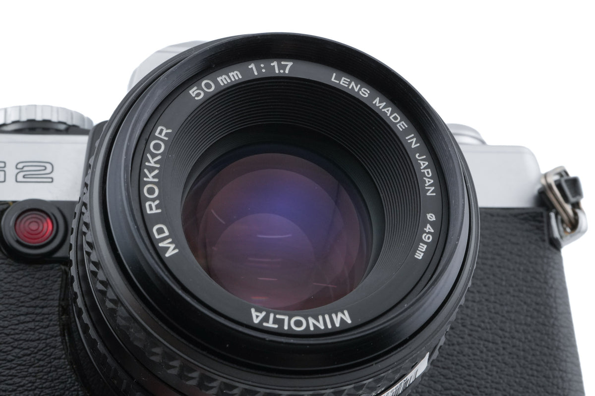 Minolta XG2 + 50mm f1.7 MD Rokkor