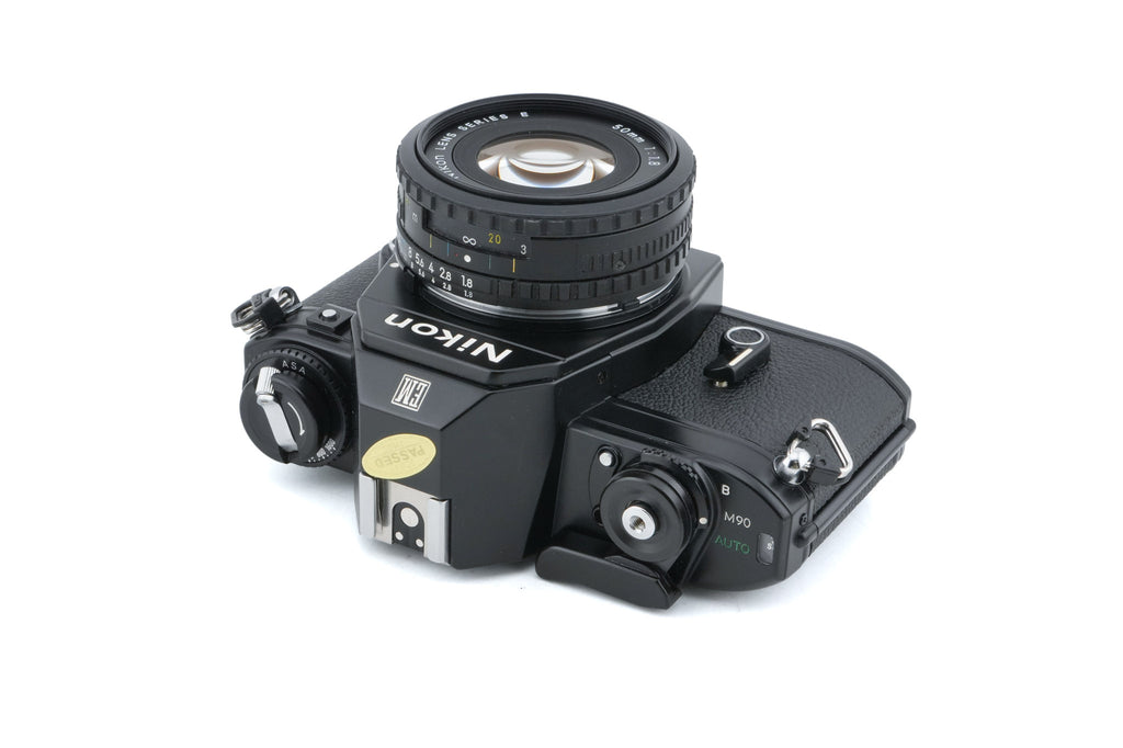 Nikon EM + 50mm f1.8 Series E