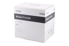 Sigma 85mm f1.4 DG HSM Art (016)