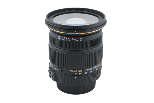 Sigma 17-50mm f2.8 EX DC OS HSM