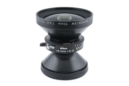 Nikon 90mm f4.5 Nikkor-SW (Shutter)