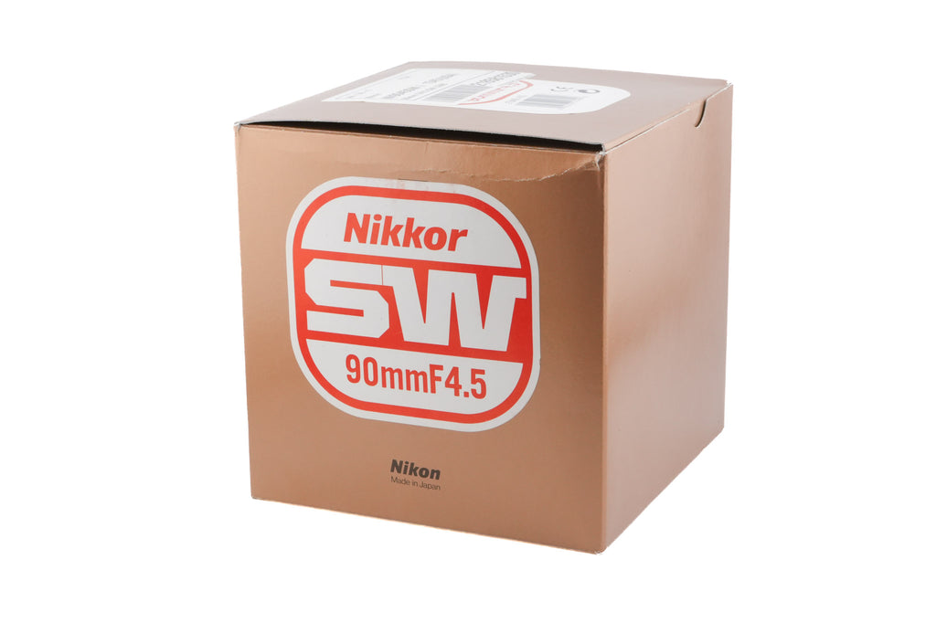 Nikon 90mm f4.5 Nikkor-SW (Shutter)