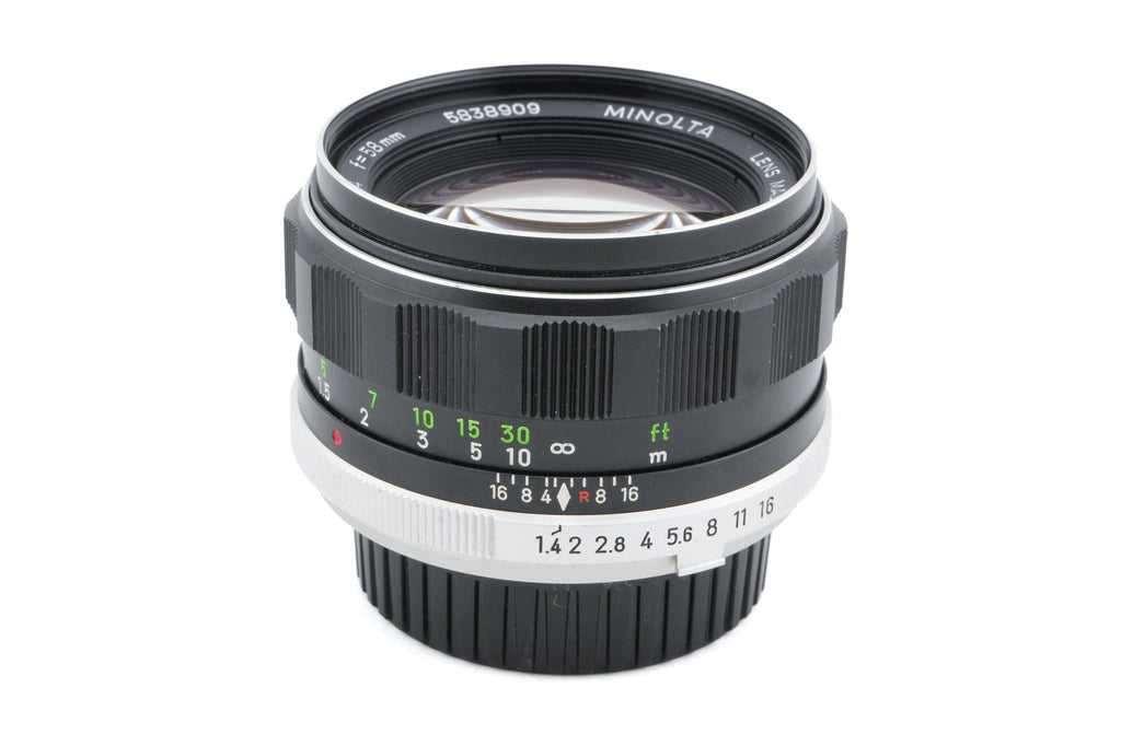 Minolta 58mm f1.4 MC Rokkor-PF