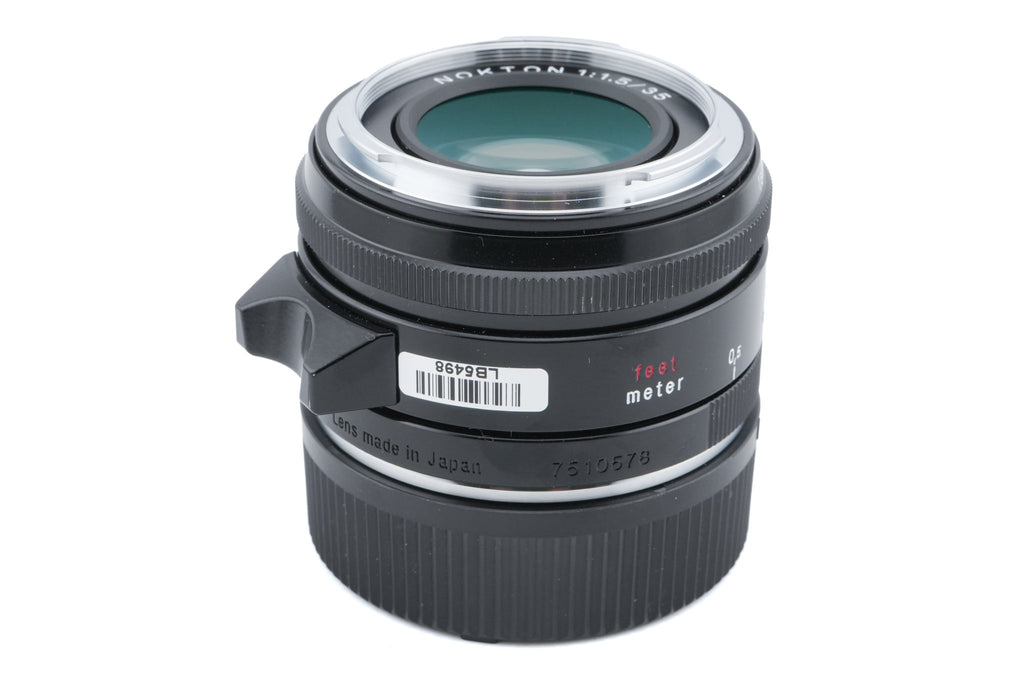 Voigtländer 35mm f1.5 Nokton Asph. VM Type II