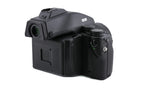 Contax 645 + 80mm f2 Planar T* + MF-1 AE Prism Finder + MFB-1 120/220 Film Back Holder