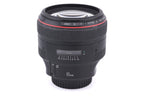 Canon 85mm f1.2 L II USM