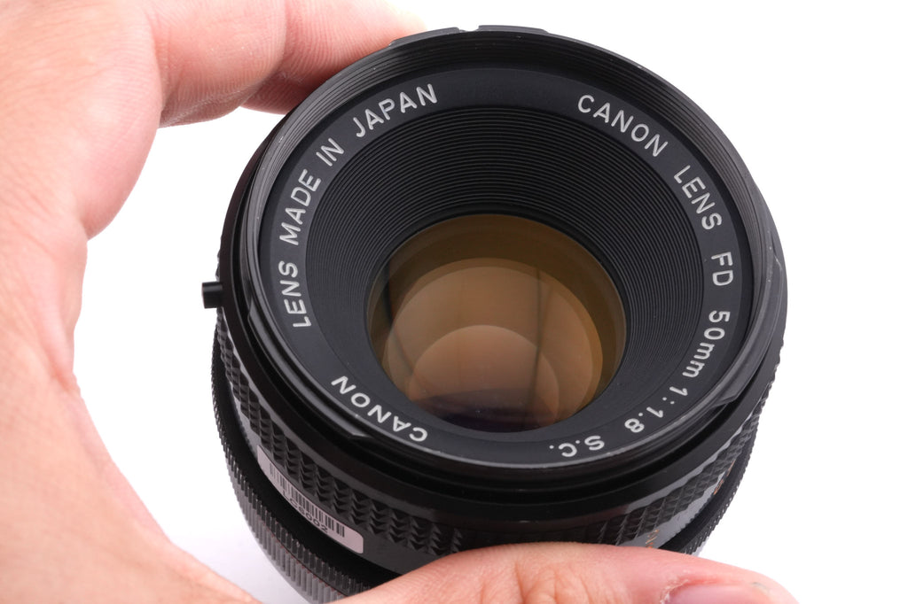 Canon 50mm f1.8 S.C.