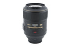 Nikon 105mm f2.8 AF-S Micro-Nikkor G ED N VR