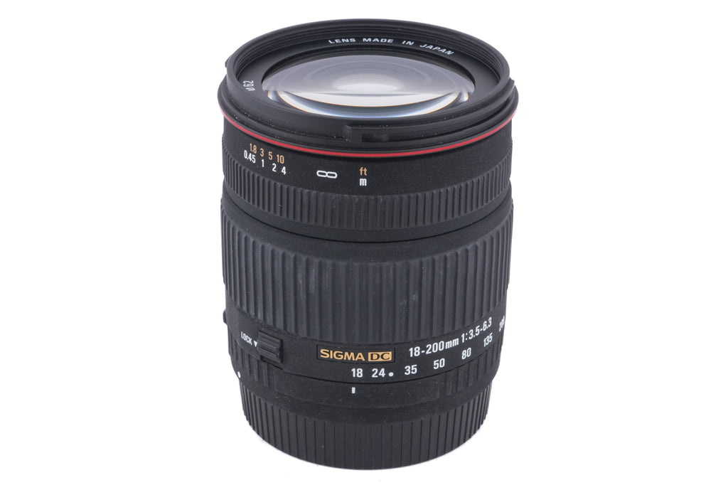 Sigma 18-200mm f3.5-6.3 DC