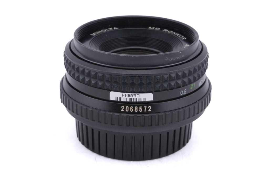 Minolta 45mm f2 MD Rokkor