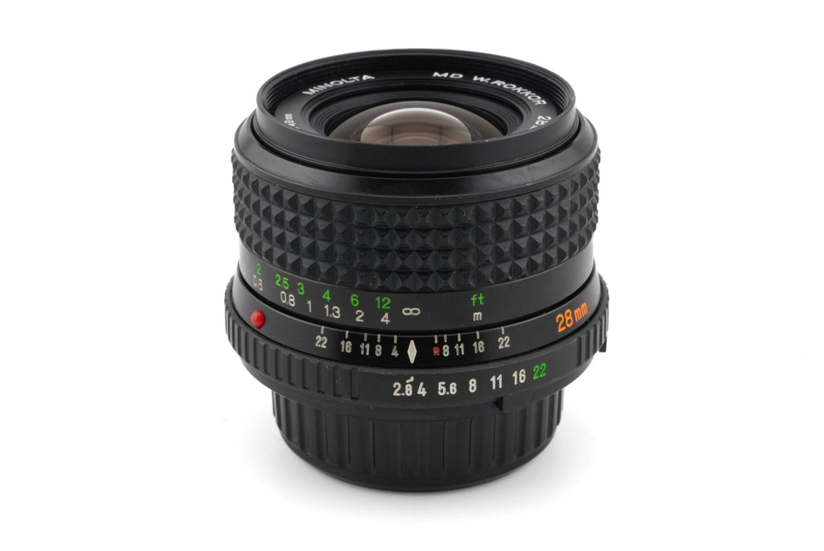 Minolta 28mm f2.8 MD W.Rokkor