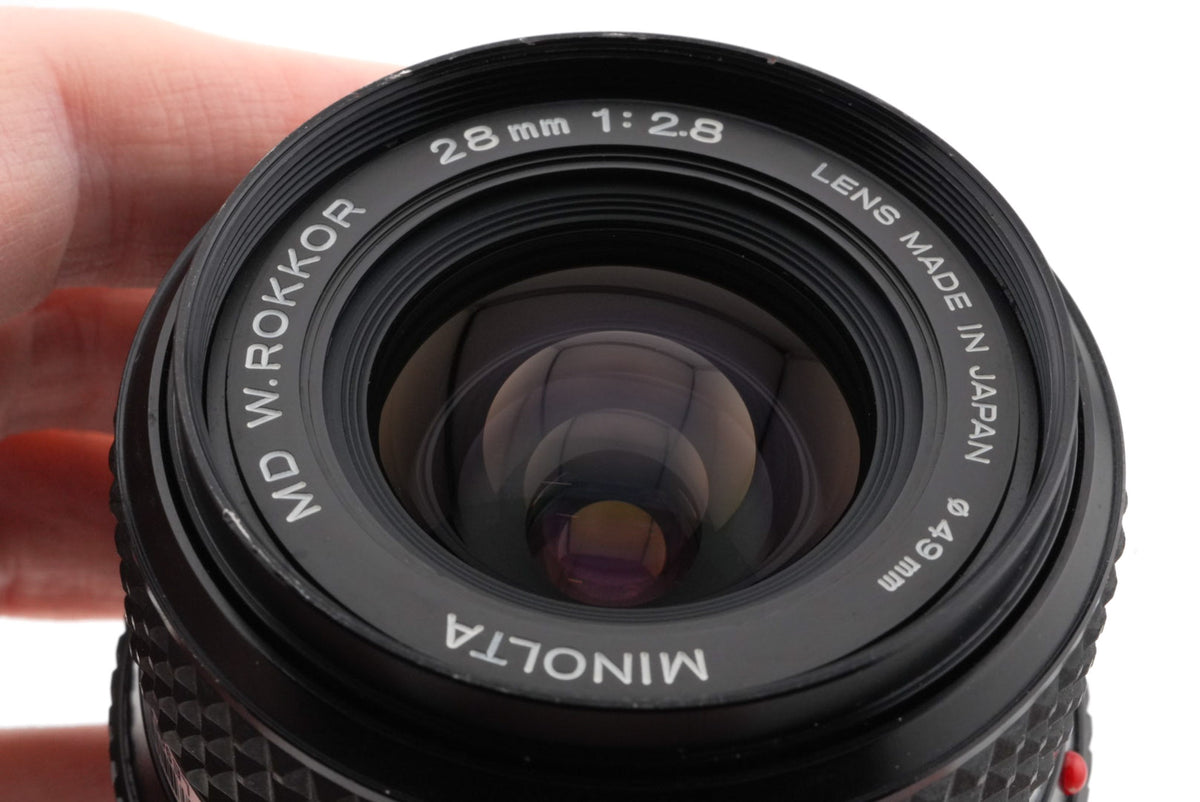 Minolta 28mm f2.8 MD W.Rokkor