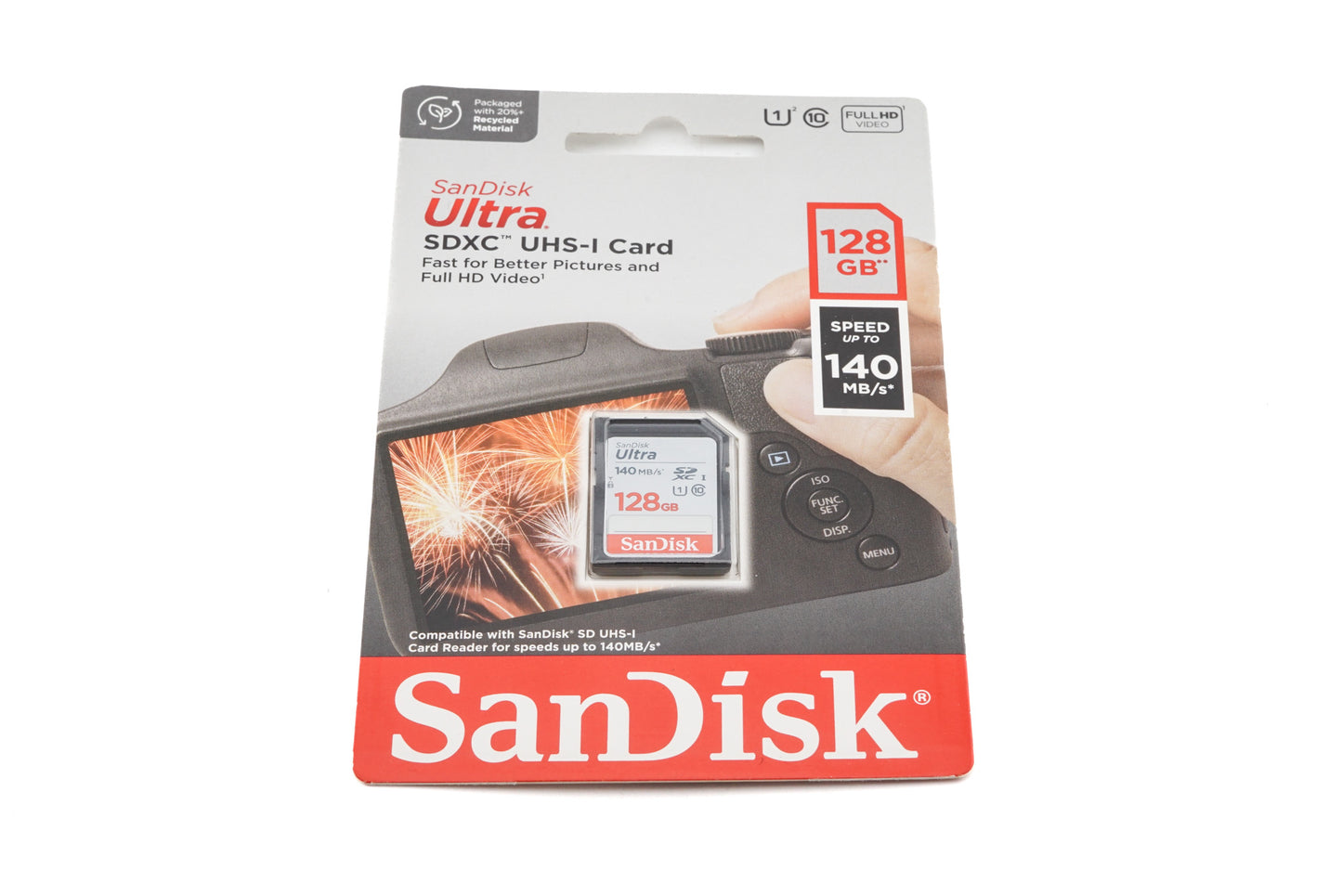 Sandisk 128 GB SDXC Card Ultra UHS-I (140 MB/S) - Accessory