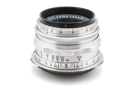 Carl Zeiss 80mm f2.8 Tessar T Jena - Lens