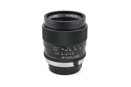 Vivitar 100mm f2.8 Auto - Lens