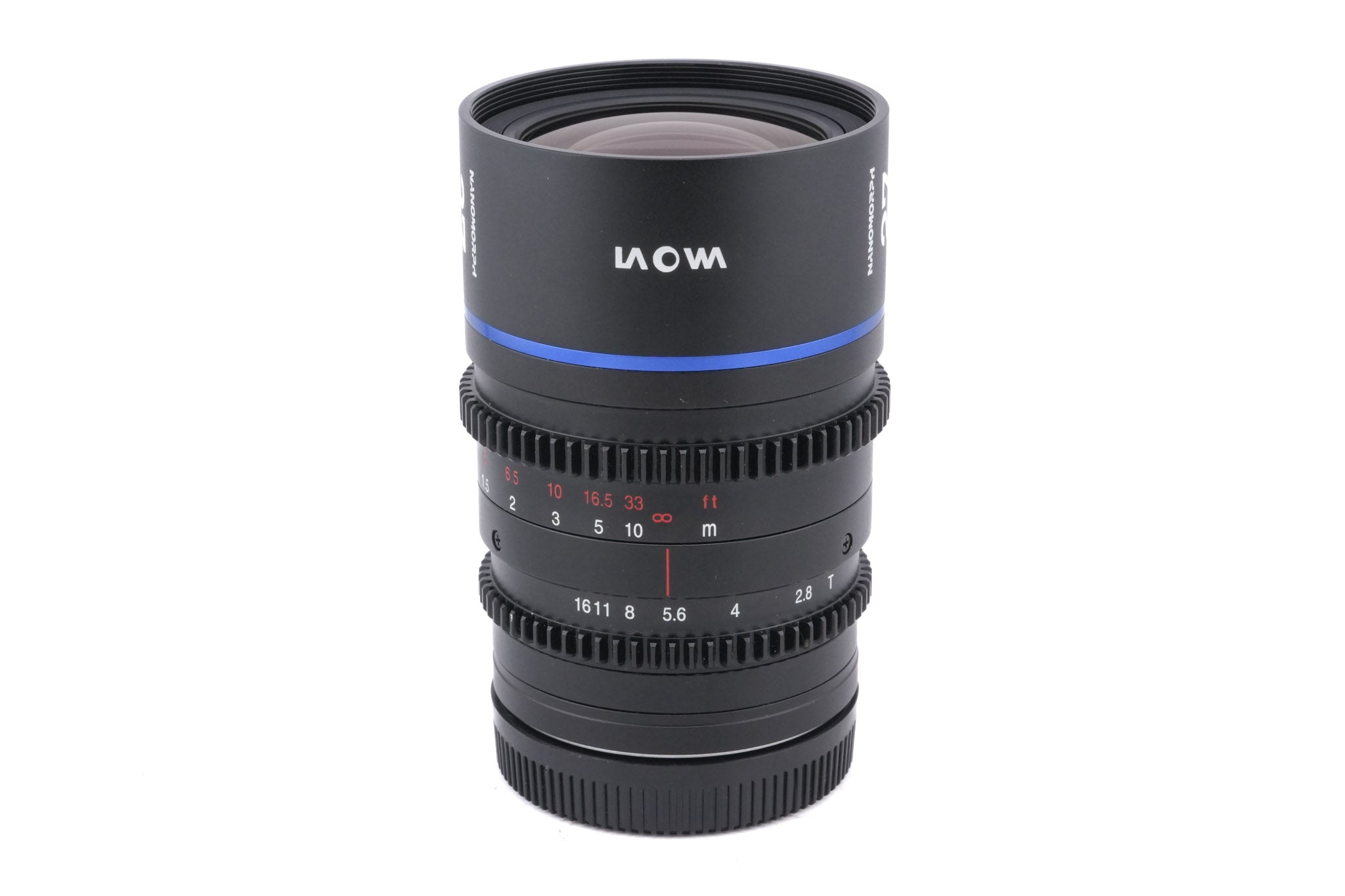 Laowa 27mm T2.8 Nanomorph 1.5x Anamorphic Venus (Blue Flare) - Lens