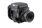 Mamiya RB67 Pro-S + Waist Level Finder + 120 6x7 Pro-S Roll Film Holder + 127mm f3.8 Sekor C
