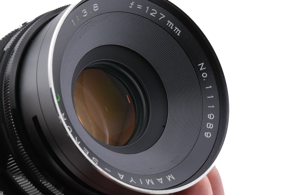 Mamiya RB67 Pro-S + Waist Level Finder + 120 6x7 Pro-S Roll Film Holder + 127mm f3.8 Sekor C