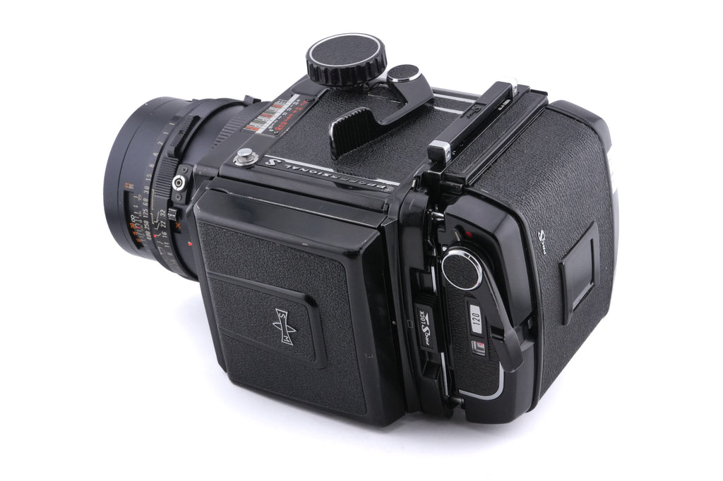 Mamiya RB67 Pro-S + 90mm f3.8 Sekor C + 120 6x7 Pro-S Roll Film Holder + Waist Level Finder