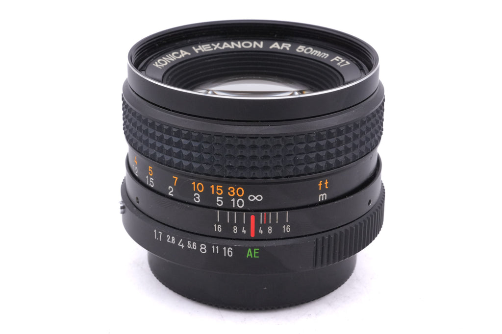 Konica 50mm f1.7 Hexanon AR
