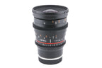 Samyang 20mm T1.9 ED AS UMC