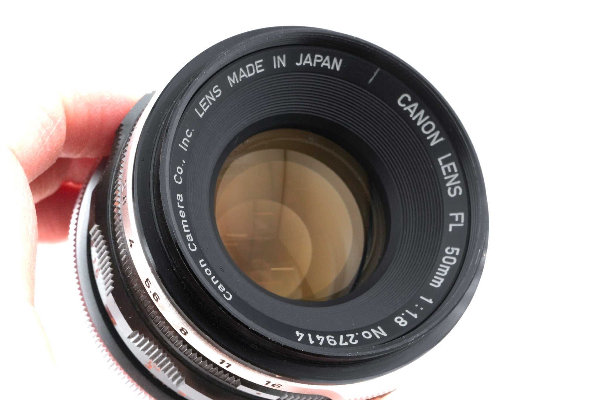 Canon 50mm f1.8 FL