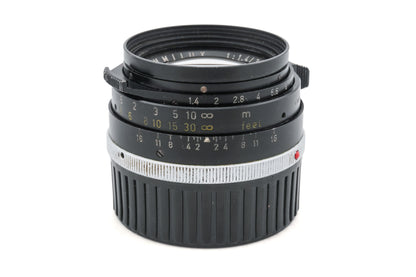 Leica 35mm f1.4 Summilux (Type II, Infinity Lock) (Black, 11870)