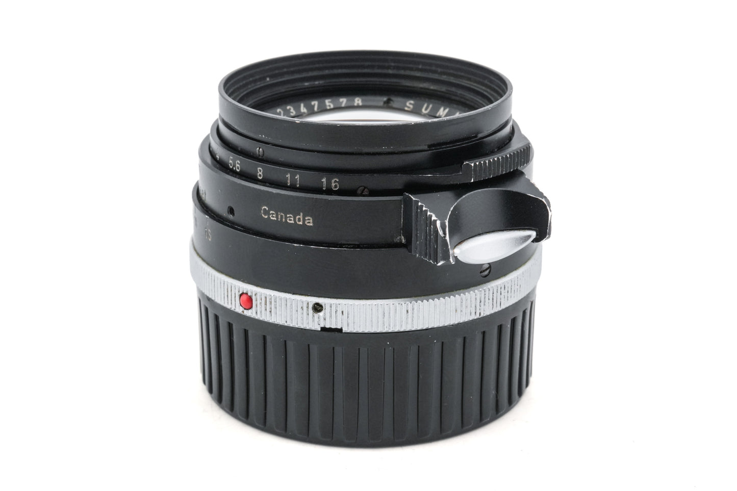 Leica 35mm f1.4 Summilux (Type II, Infinity Lock) (Black, 11870)