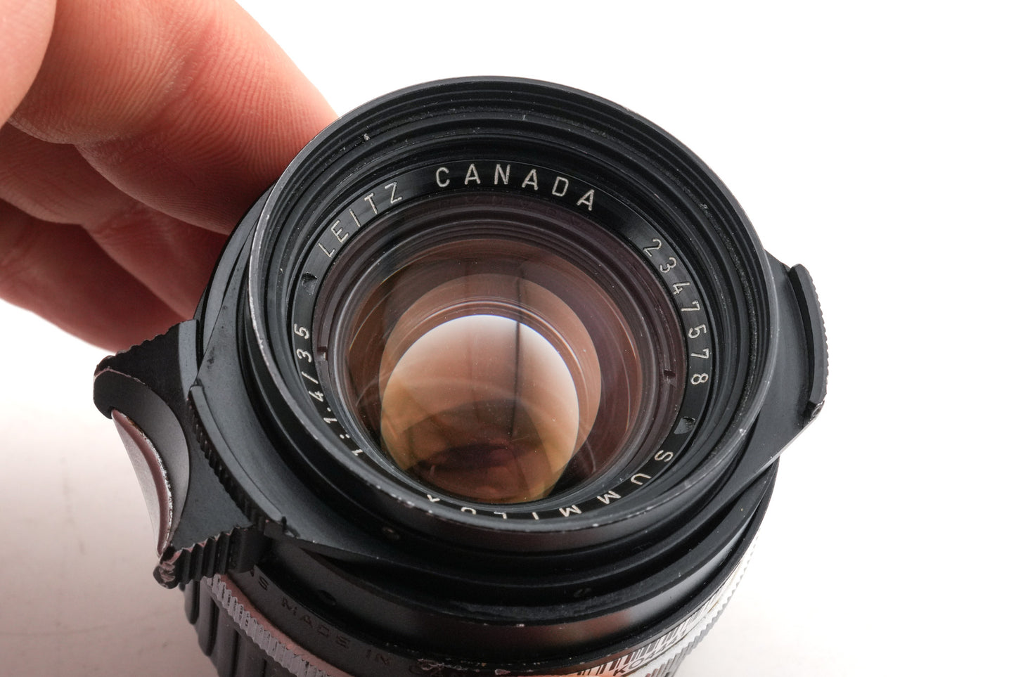 Leica 35mm f1.4 Summilux (Type II, Infinity Lock) (Black, 11870)