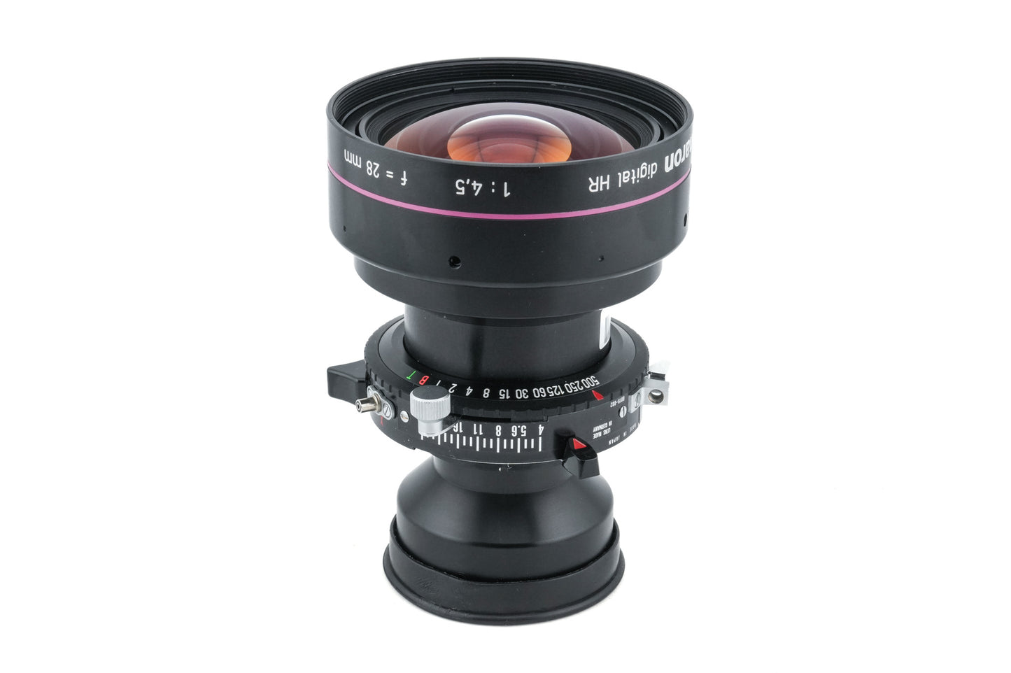 Sinar 28mm f4.5 Sinaron Digital HR (Shutter)