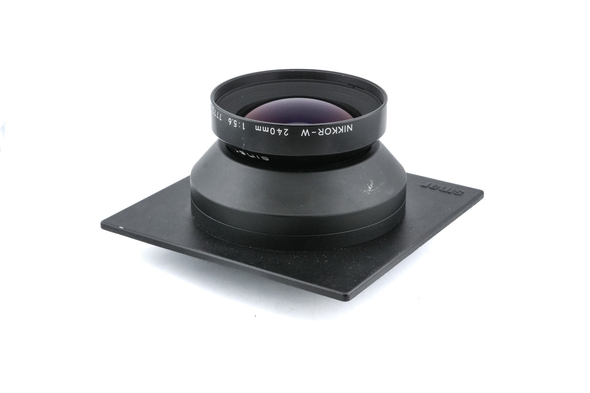 Nikon 240mm f5.6 Nikkor-W (Sinar DB)