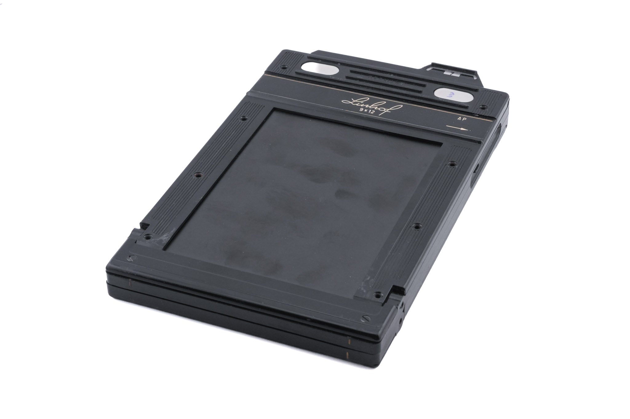 Linhof 9 x 12 cm Cut Film Holder (Early, Doppelkassette)