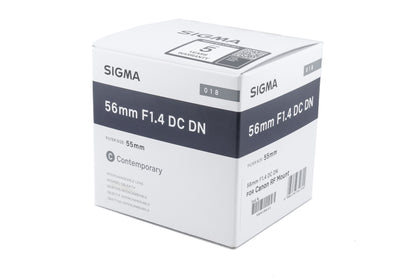 Sigma 56mm f1.4 DC DN Contemporary