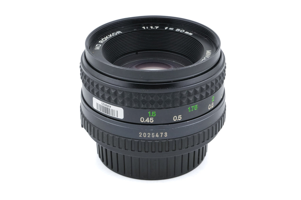 Minolta 50mm f1.7 MD Rokkor
