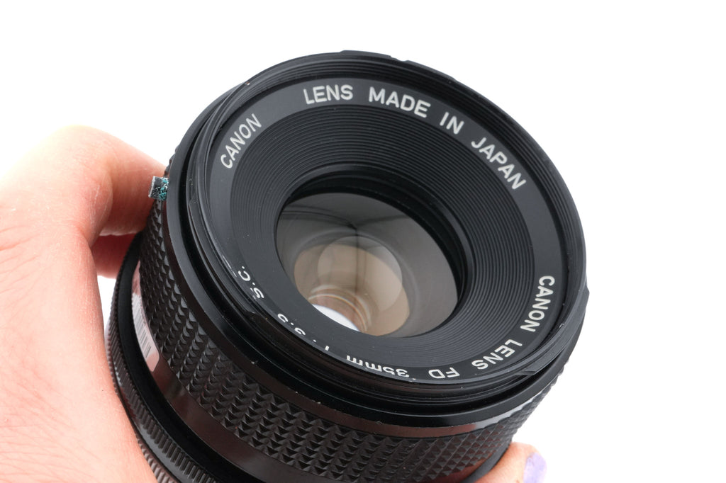 Canon 35mm f3.5 S.C.